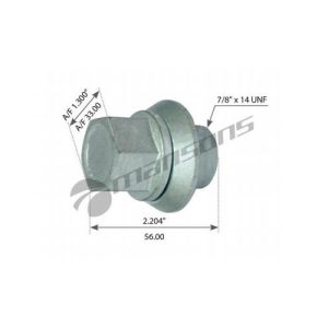 ΠΑΞΙΜΑΔΙ ΖΑΝΤΑΣ ΑΛΟΥΜΙΝΙΟΥ 56mm