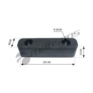 ΤΑΚΟΣ  ΠΡΟΣΚΡΟΥΣΗΣ 201x48x52,5