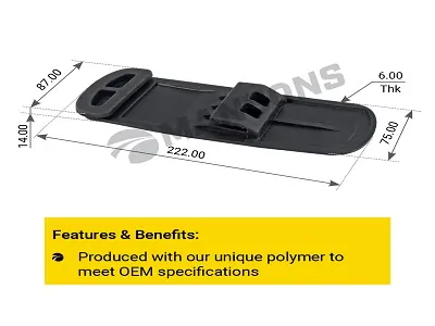 ΛΑΣΤΙΧΟ ΦΤΕΡΟΥ ΔΙΑΦΟΡΙΚΟΥ DAF XF105