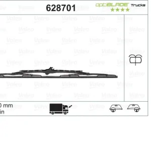 VALEO ΜΑΚΤΡΟ ΚΑΘΑΡΙΣΤΗΡΑ 70cm