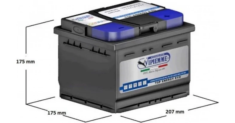 TOP  ENERGY ΜΠΑΤΑΡΙΕΣ 45Ah
