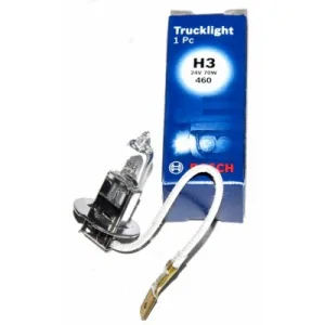 BOSCH ΛΑΜΠΑ H3 24V 70W PK22s