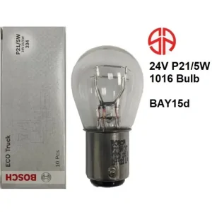 BOSCH  ΛΑΜΠΑ Ρ21/5W ECO TRUCK 24V
