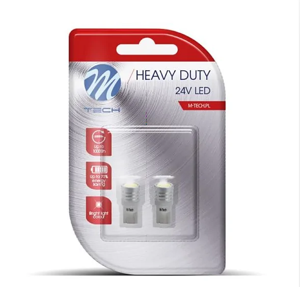 W5W 24V T10 W1-2X9 5D LED 1XHP WHITE