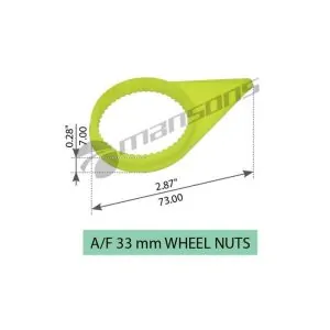 ΚΙΤΡΙΝΟΣ  ΔΕΙΚΤΗΣ ΑΣΦΑΛΕΙΑΣ ΠΑΞΙΜΑΔΙΟΥ ΚΑΡΕ 33mm