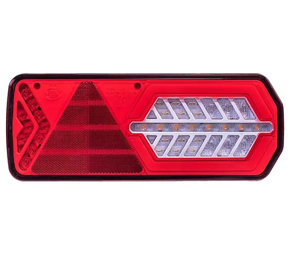 ΦΑΝΟΣ ΟΠΙΣΘΙΟΣ LED 6 ΛΕΙΤΟΥΡΓΙΩΝ ΔΥΝΑΜΙΚΟ ΦΛΑΣ ΑΡΙΣΤΕΡΟΣ - ΕΞΟΔΟΣ ΑΠΛΟ ΚΑΛΩΔΙΟ - Image 2