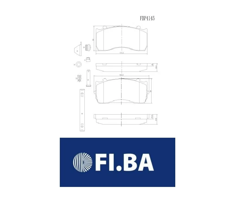 ΤΑΚΑΚΙΑ ATEGO (WVA 29183) ΣΕΤ ΑΞΟΝΑ FI.BA (MADE IN KOREA)