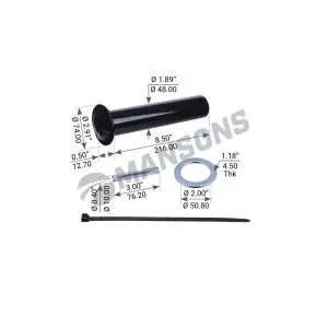 ΠΕΙΡΟΣ ΠΕΛΜΑΤΟΣ ΠΟΔΑΡΙΚΟΥ Ø48 MANSONS