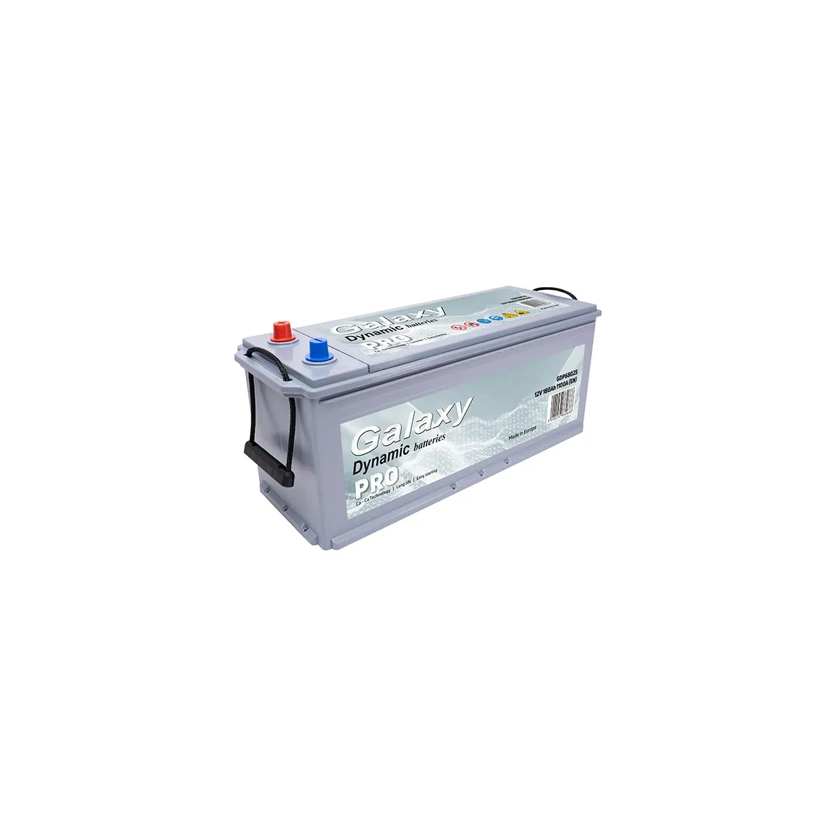 GALAXY  ΜΠΑΤΑΡΙΑ 180AH - 1100A ΚΛΕΙΣΤΟΥ ΤΥΠΟΥ HEAVY DUTY