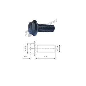 ΒΙΔΑ ΒΑΣΙΛΙΚΟΥ ΠΕΙΡΟΥ ΜΕ ΙΣΙΕΣ ΟΠΕΣ M14x2 12.9