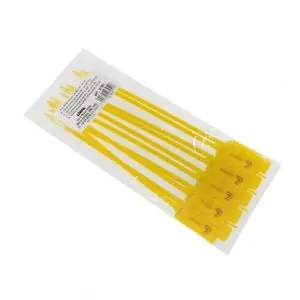 ΣΦΡΑΓΙΔΕΣ ΠΛΑΣΤΙΚΕΣ ΕΜΠΟΡΕΥΜΑΤΟΣ ΑΡΙΘΜΗΜΕΝΕΣ ΚΙΤΡΙΝΟ ΣΕΤ 10 ΤΜΧ