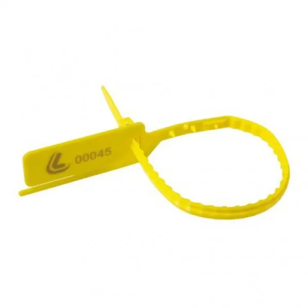 ΣΦΡΑΓΙΔΕΣ ΠΛΑΣΤΙΚΕΣ ΕΜΠΟΡΕΥΜΑΤΟΣ ΑΡΙΘΜΗΜΕΝΕΣ ΚΙΤΡΙΝΟ ΣΕΤ 10 ΤΜΧ - Image 2