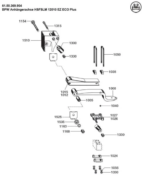 ΑΜΟΡΤΙΣΕΡ BPW 326-496 Φ24/55 0237228302 (ΓΝΗΣΙΟ, Made by BPW) - Image 2
