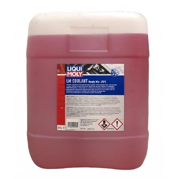LIQUI MOLY ΑΝΤΙΨΥΚΤΙΚΟ  ΠΑΡΑΦΛΟΥ ΕΤΟΙΜΟ ΚΟΚΚΙΝΟ 20L