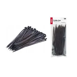 ΔΕΜΑΤΙΚΑ/ΔΕΤΙΚΑ ΚΑΛΩΔΙΩΝ TIE WRAP (ΤΙΑΡΑΠ)2,5Χ150MM (ΜΑΥΡΟ)