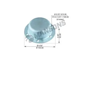 ΚΑΠΑΚΙ ΜΟΥΑΓΕ ΤΡΟΧΟΥ SAF [Εργοστάσιο: MANSONS]