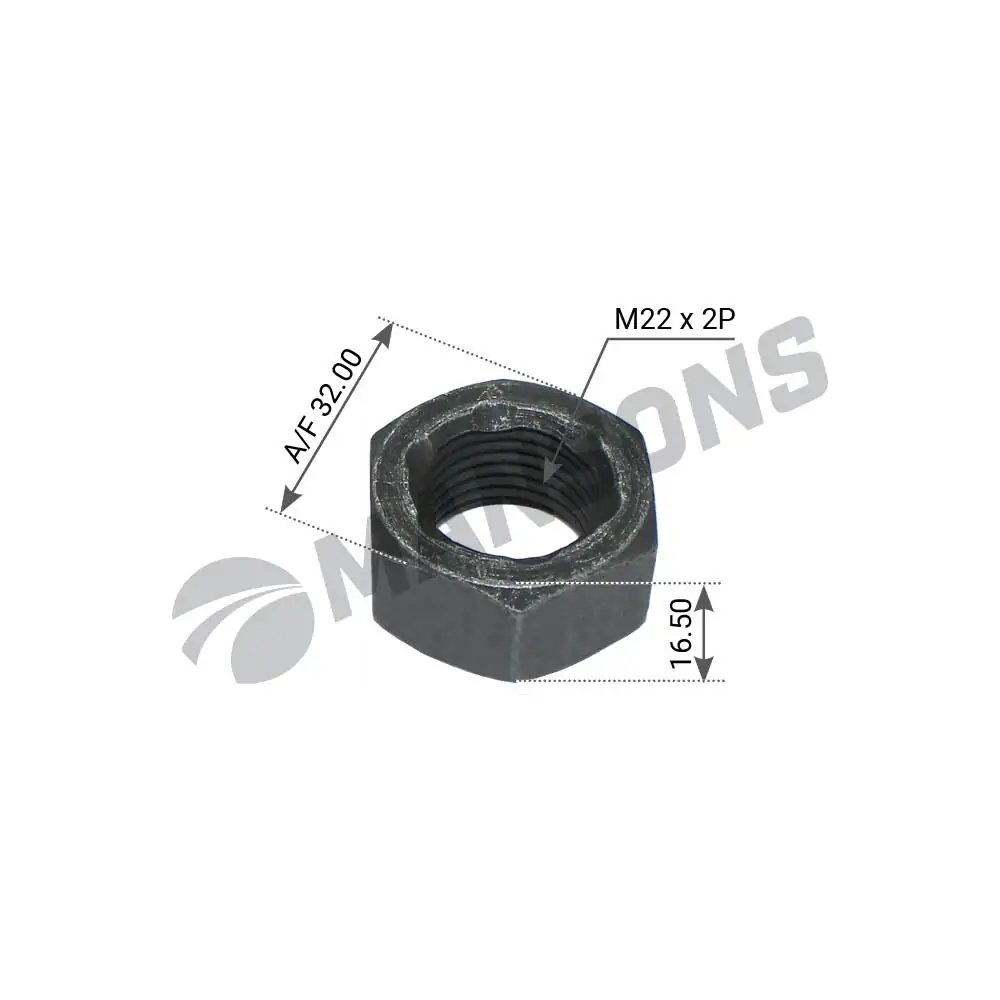 MANSONS ΑΥΤΑΣΦΑΛΙΣΤΟ ΠΑΞΙΜΑΔΙ BPW M22x2