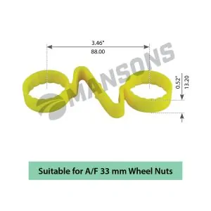 ΔΕΙΚΤΗΣ ΑΣΦΑΛΕΙΑΣ ΖΕΥΓΑΡΩΤΟΣ ΓΙΑ ΚΑΡΕ 33MM