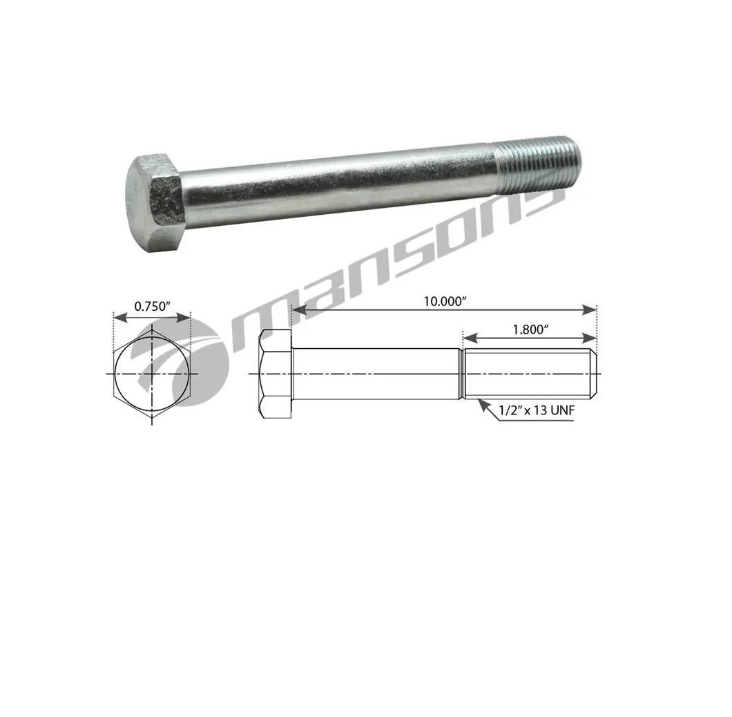 ΠΕΙΡΟΣ ΑΝΑΡΤΗΣΗΣ ΝΤΑΛΙΚΑΣ ΣΟΥΣΤΑΣ HENDRICKSON 10" ⌀ 1/2"