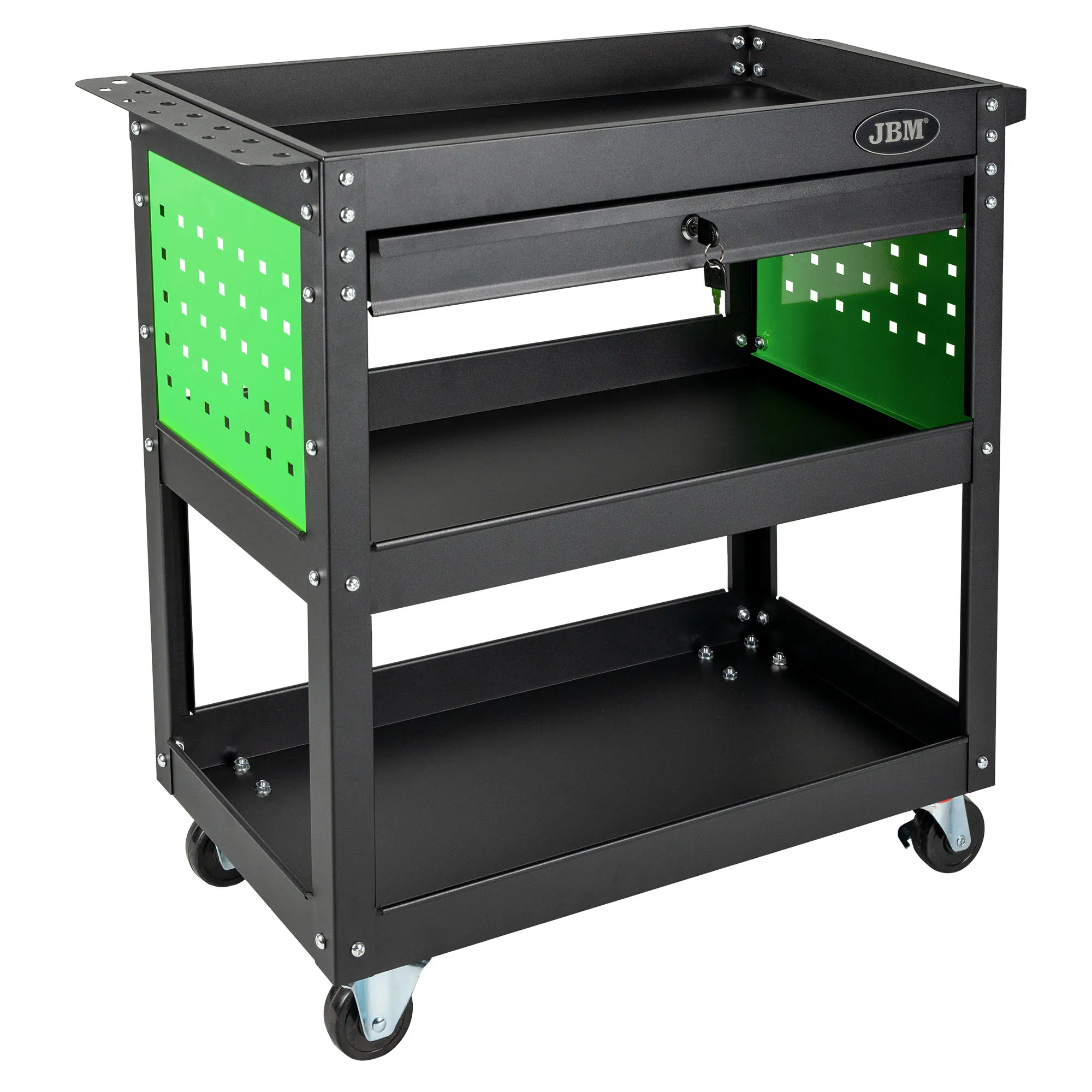 ΚΑΣΡΟΤΣΙ ΕΡΓΑΛΕΙΩΝ ΜΕ ΤΡΙΑ ΡΑΦΙΑ + ΕΝΑ ΣΥΡΤΑΡΙ JBM 54499