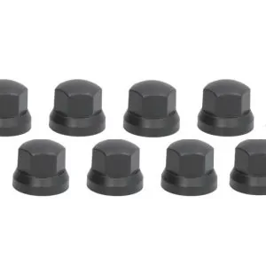 ΣΕΤ 10 ΠΛΑΣΤΙΚΑ ΚΑΠΑΚΙΑ ΠΑΞΙΜΑΔΙΟΥ ΤΡΟΧΟΥ 33mm ΜΑΥΡΟ (ΣΕΤ 10 ΤΜΧ) 44mm ύψος