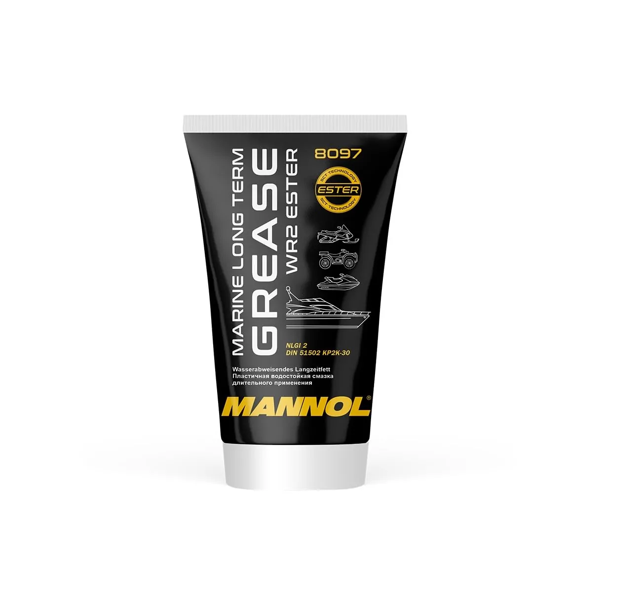 MARINE ΓΡΑΣΟ ΛΙΘΙΟΥ NLGI-2 ΣΩΛΗΝΑΡΙΟ 100g MANNOL
